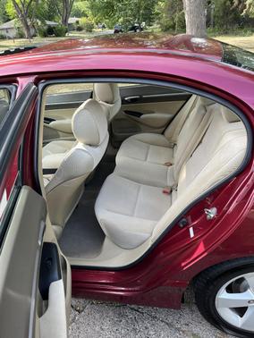 Red 2007 Honda Civic EX
