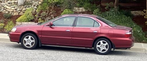 Red 2003 Acura TL 3.2