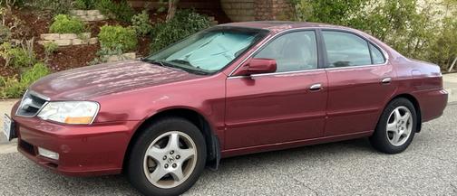 Red 2003 Acura TL 3.2