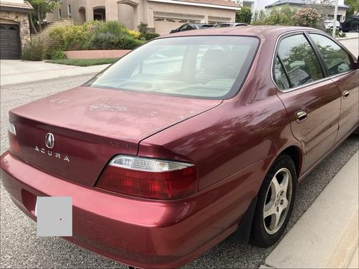 Red 2003 Acura TL 3.2