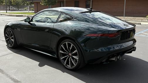 Green 2022 Jaguar F-TYPE R