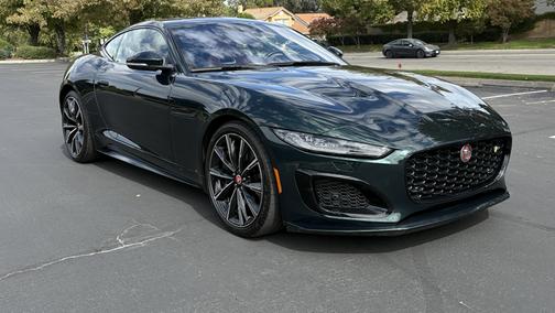 Green 2022 Jaguar F-TYPE R