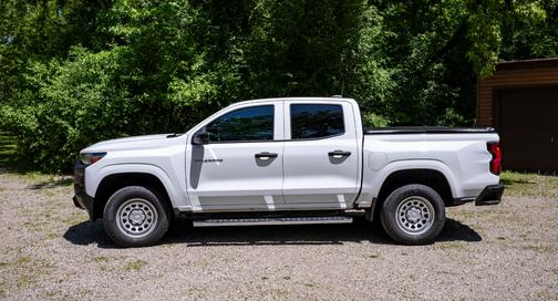 White 2023 Chevrolet Colorado WT