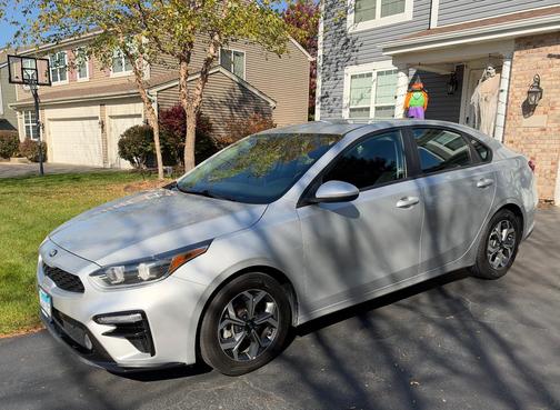 Silver 2019 Kia Forte LXS