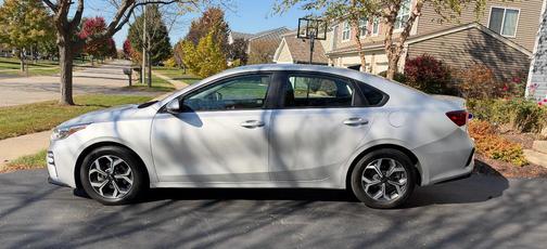 Silver 2019 Kia Forte LXS