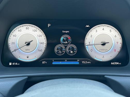 Blue 2021 Hyundai SONATA N Line