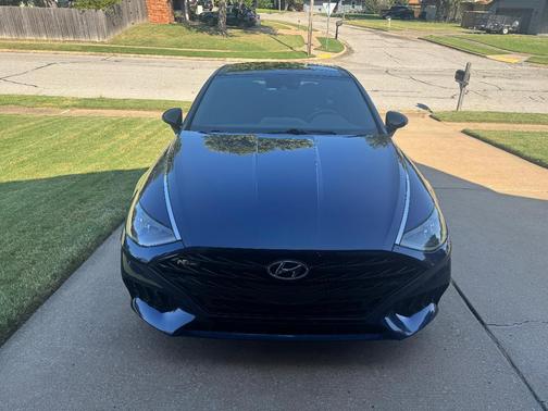 Blue 2021 Hyundai SONATA N Line