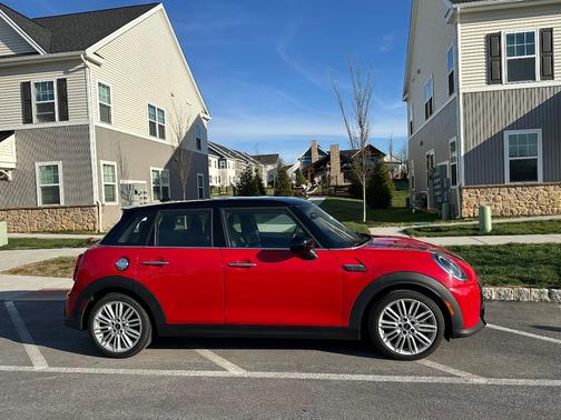 Red 2023 MINI Hardtop Cooper S