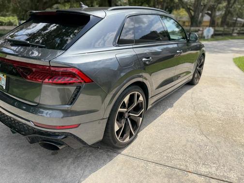 Gray 2024 Audi RS Q8 4.0T