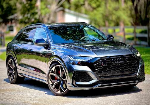 Gray 2024 Audi RS Q8 4.0T