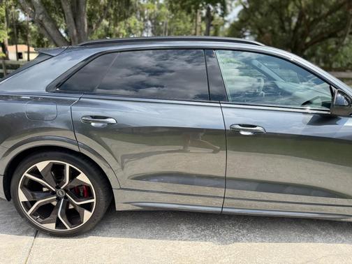 Gray 2024 Audi RS Q8 4.0T