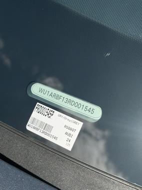 Gray 2024 Audi RS Q8 4.0T