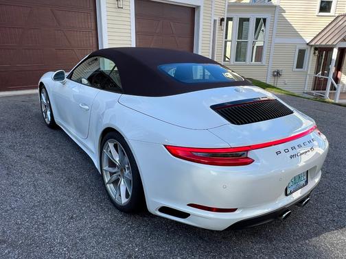 White 2017 Porsche 911 911 Carrera 4S Cabriolet