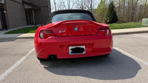 Red 2007 BMW Z4 3.0si Roadster