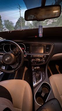 White 2015 Kia Optima EX