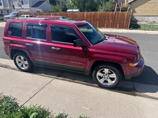 Red 2014 Jeep Patriot Limited