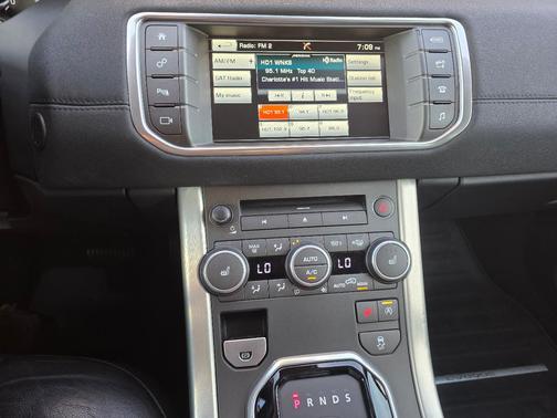 Black 2016 Land Rover Range Rover Evoque SE