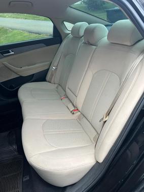 Black 2017 Hyundai SONATA SE
