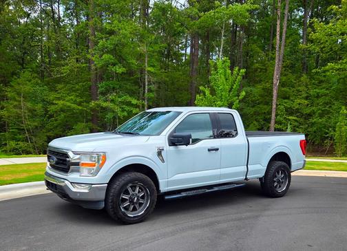 White 2021 Ford F-150 XLT
