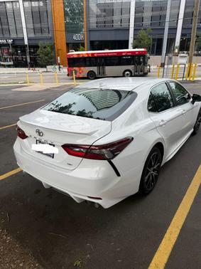 White 2023 Toyota Camry SE