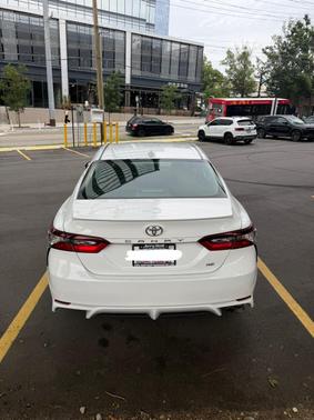 White 2023 Toyota Camry SE