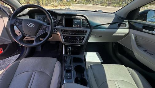 Blue 2016 Hyundai SONATA Limited
