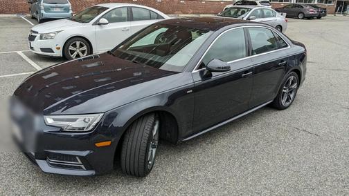 Blue 2017 Audi A4 2.0T Premium Plus