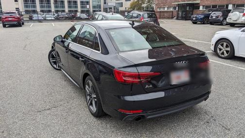 Blue 2017 Audi A4 2.0T Premium Plus