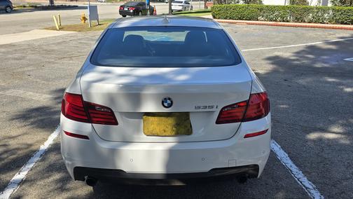 White 2012 BMW 535 i