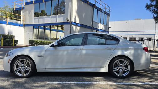 White 2012 BMW 535 i