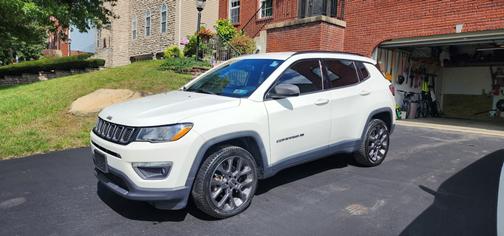 White 2021 Jeep Compass 80th Special Edition
