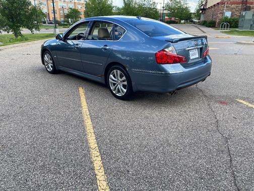 Blue 2009 INFINITI M45 x