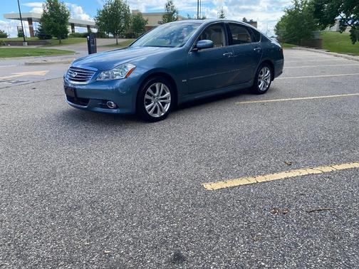 Blue 2009 INFINITI M45 x