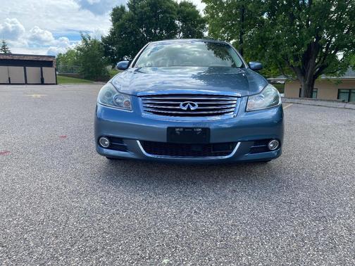 Blue 2009 INFINITI M45 x
