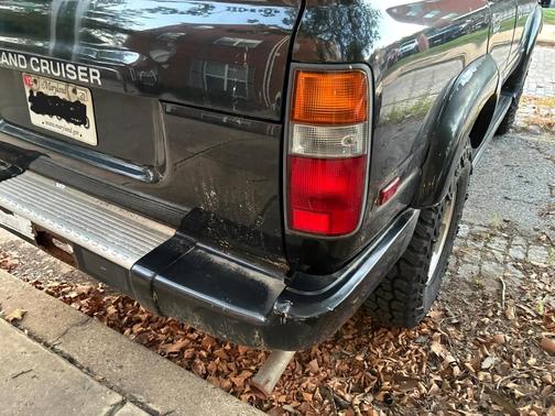 Black 1996 Toyota Land Cruiser Base