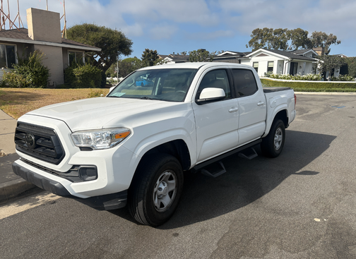 White 2021 Toyota Tacoma SR