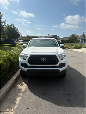 White 2021 Toyota Tacoma SR