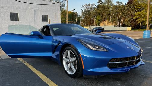Blue 2014 Chevrolet Corvette Stingray Base