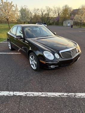 Black 2008 Mercedes-Benz E-Class E 550