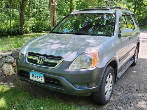 Silver 2002 Honda CR-V EX