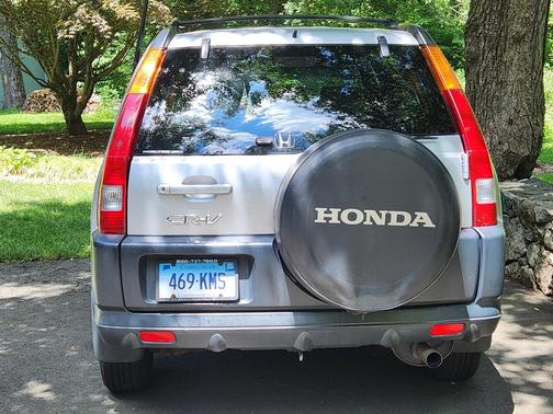 Silver 2002 Honda CR-V EX