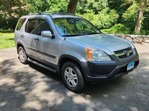 Silver 2002 Honda CR-V EX