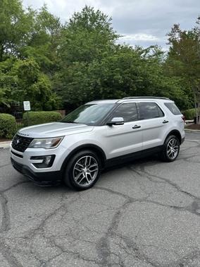 Silver 2016 Ford Explorer Sport