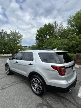 Silver 2016 Ford Explorer Sport