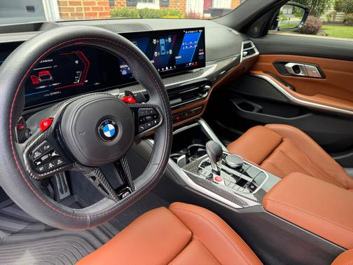 Gray 2025 BMW M3 Competition xDrive