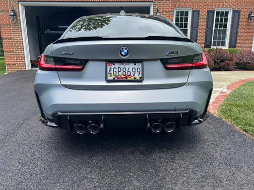 Gray 2025 BMW M3 Competition xDrive