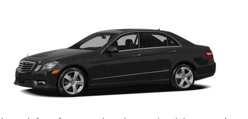 Black 2010 Mercedes-Benz E-Class E 350 4MATIC
