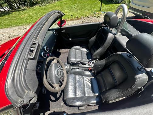 Red 2002 Audi TT Roadster quattro