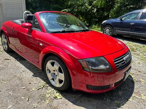 Red 2002 Audi TT Roadster quattro