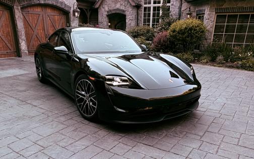 Black 2021 Porsche Taycan Taycan